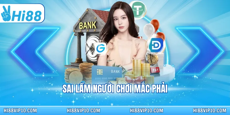 Sai lầm người chơi mắc phải
